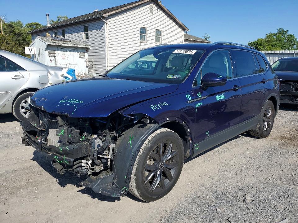 Aukcja sprzedaży 2022 Volkswagen Tiguan, vin: 3VV2B7AX6NM169808, numer aukcji: 52138076