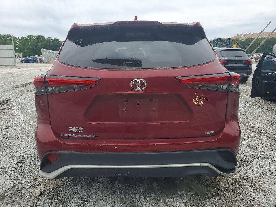 Продаж на аукціоні авто 2022 Toyota Highlander, vin: 5TDLZRAH2NS131155, номер лоту: 52749606