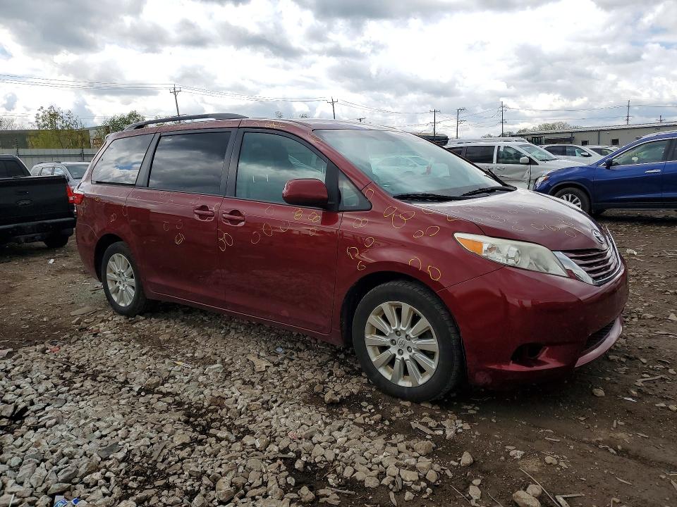 Продажа на аукционе авто 2015 Toyota Sienna, vin: 5TDJK3DC8FS126939, номер лота: 52010816