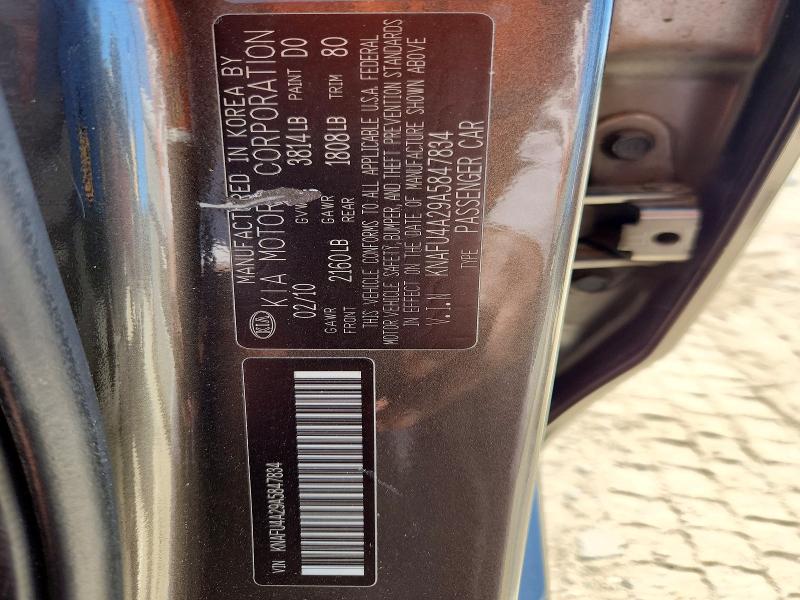Продаж на аукціоні авто 2010 Kia Forte, vin: KNAFU4A29A5847834, номер лоту: 53324646
