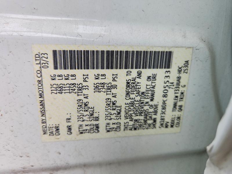 Aukcja sprzedaży 2023 Nissan Rogue, vin: 5N1BT3CB0PC805533, numer aukcji: 54499376