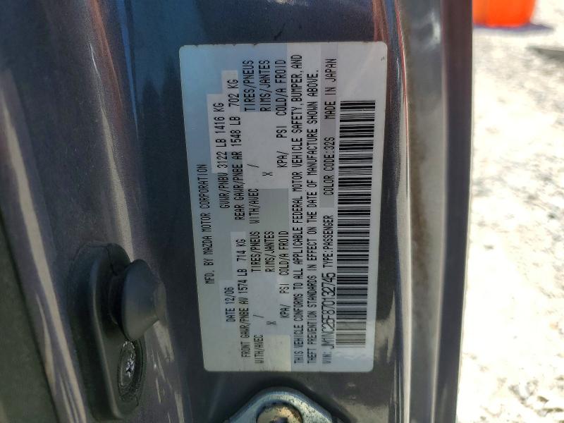 Продажа на аукционе авто 2007 Mazda Mx-5 Miata, vin: JM1NC26F870132745, номер лота: 53184036