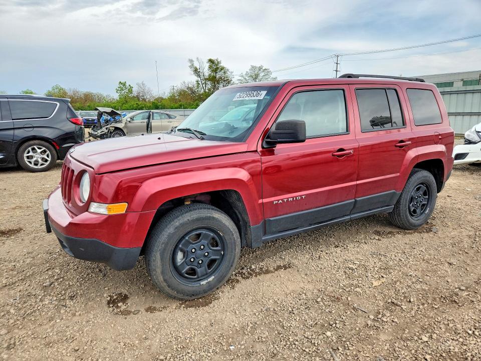 52299536 :رقم المزاد ، 1C4NJPBA1HD200049 vin ، 2017 Jeep Patriot مزاد بيع