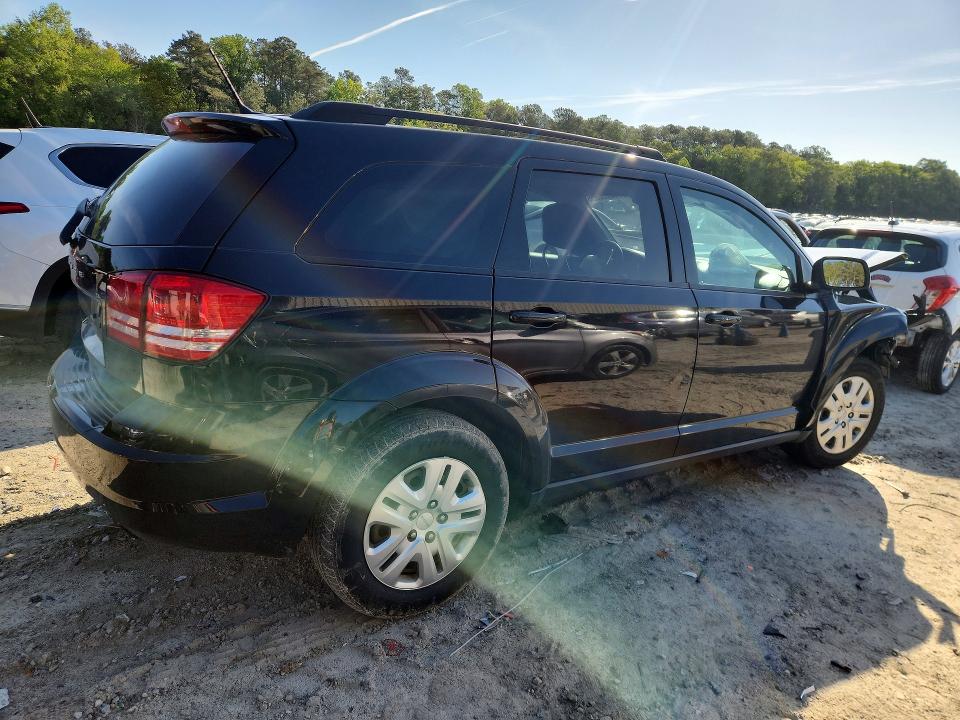 2018 Dodge Journey მანქანა იყიდება აუქციონზე, vin: 3C4PDCABXJT309838, აუქციონის ნომერი: 53253636