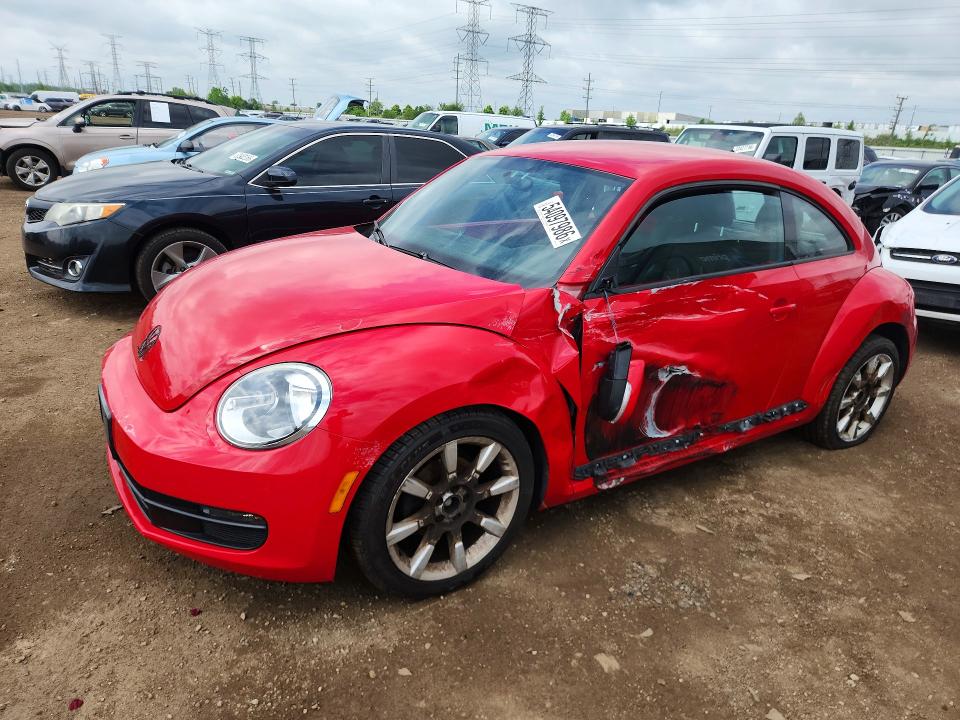 54097986 :رقم المزاد ، 3VWJP7ATXCM602176 vin ، 2012 Volkswagen Beetle مزاد بيع