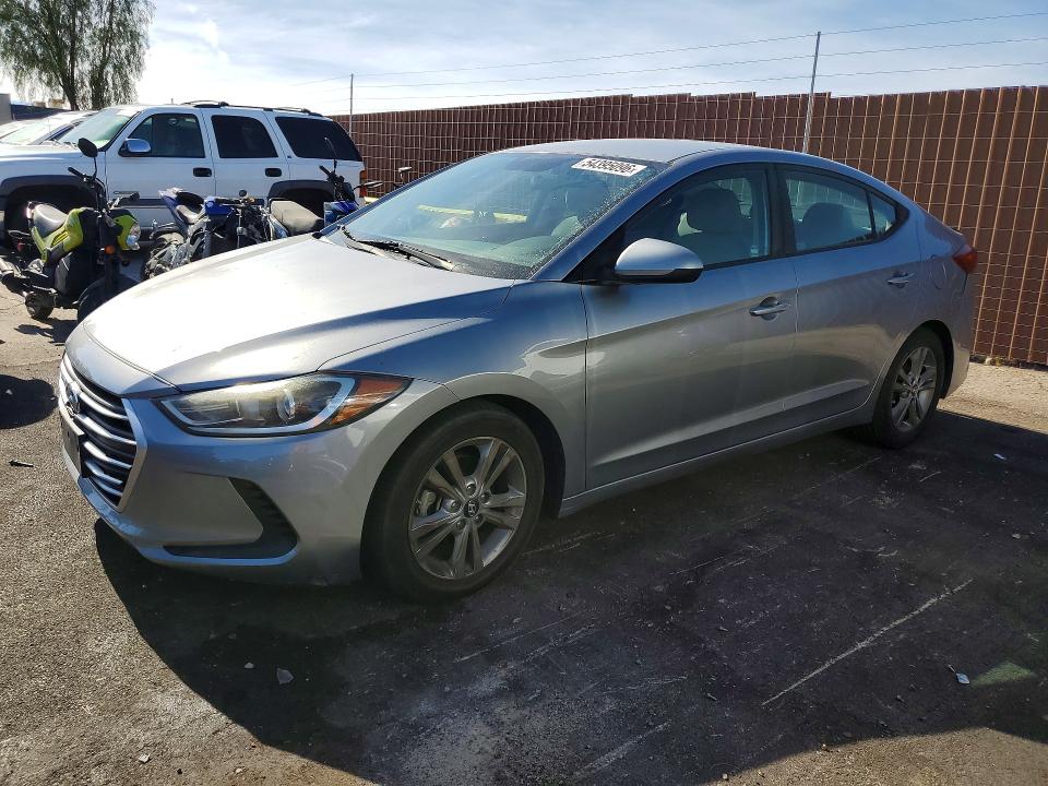 2017 Hyundai Elantra მანქანა იყიდება აუქციონზე, vin: 5NPD84LF2HH024283, აუქციონის ნომერი: 54395096