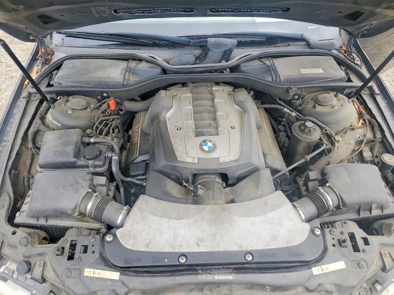 2007 Bmw 750 მანქანა იყიდება აუქციონზე, vin: WBAHN83517DT65944, აუქციონის ნომერი: 54241006