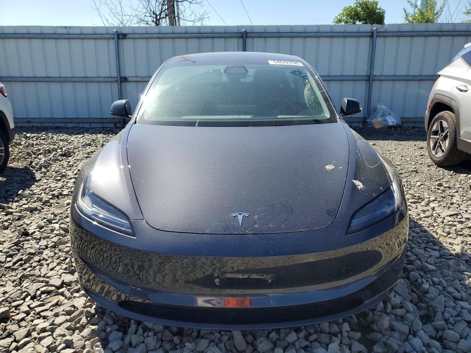 54642256 :رقم المزاد ، 5YJ3E1EA7SF996696 vin ، 2025 Tesla Model 3 مزاد بيع