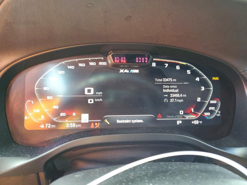 Aukcja sprzedaży 2022 Bmw X4, vin: 5YM23EC00N9N37115, numer aukcji: 53062406