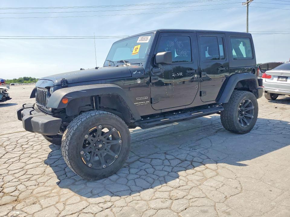 Продаж на аукціоні авто 2016 Jeep Wrangler Unlimited, vin: 1C4BJWDG7GL139986, номер лоту: 53808936