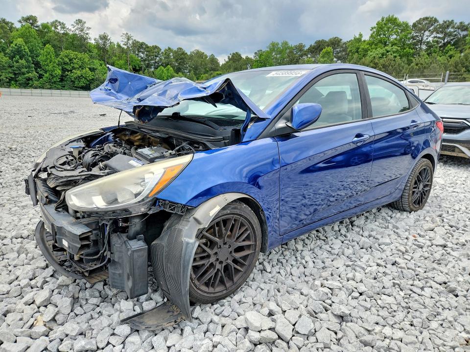 Auction sale of the 2017 Hyundai Accent, vin: KMHCT4AE0HU217229, lot number: 54589956