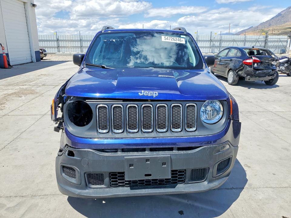 Aukcja sprzedaży 2018 Jeep Renegade, vin: ZACCJBAB4JPH67903, numer aukcji: 54726246
