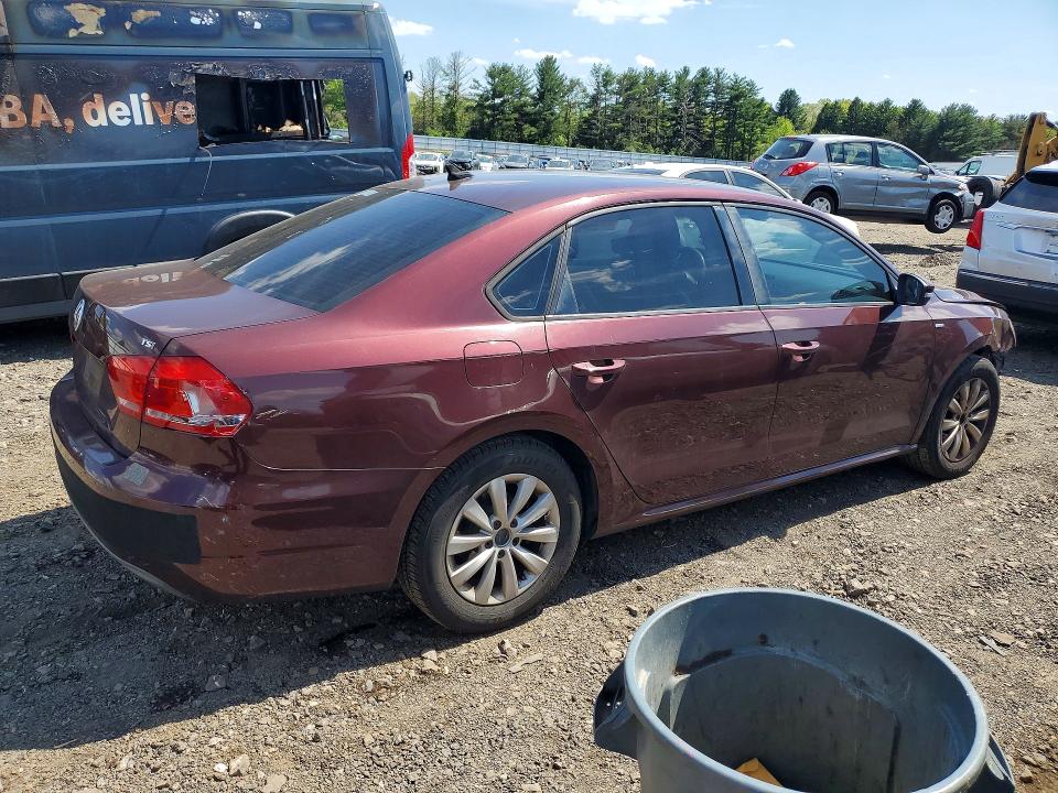 2014 Volkswagen Passat მანქანა იყიდება აუქციონზე, vin: 1VWAT7A34EC031266, აუქციონის ნომერი: 52125286