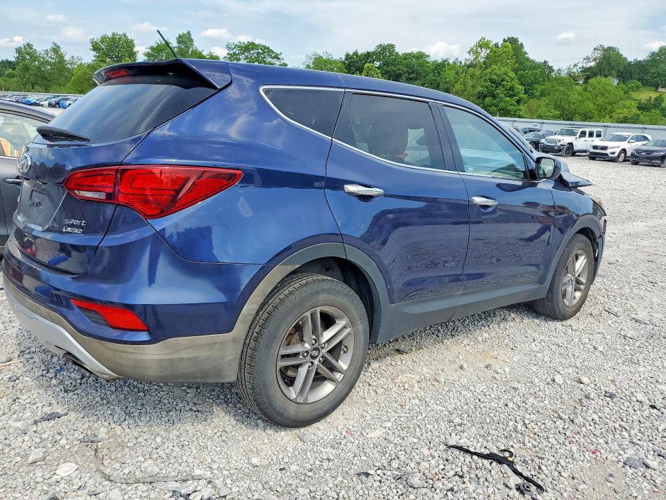 55354836 :رقم المزاد ، 5XYZTDLB5JG542791 vin ، 2018 Hyundai Santa Fe Sport مزاد بيع