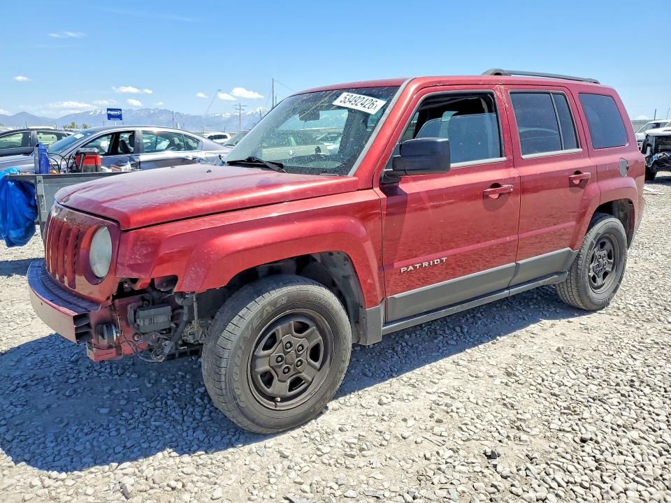 53492426 :رقم المزاد ، 1C4NJPBB4DD232013 vin ، 2013 Jeep Patriot مزاد بيع