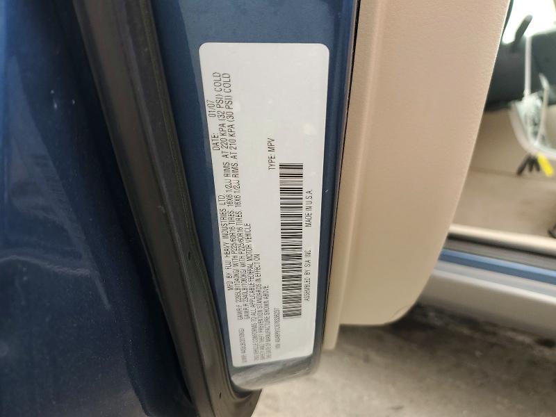 Aukcja sprzedaży 2007 Subaru Outback, vin: 4S4BP61C676336237, numer aukcji: 54011576