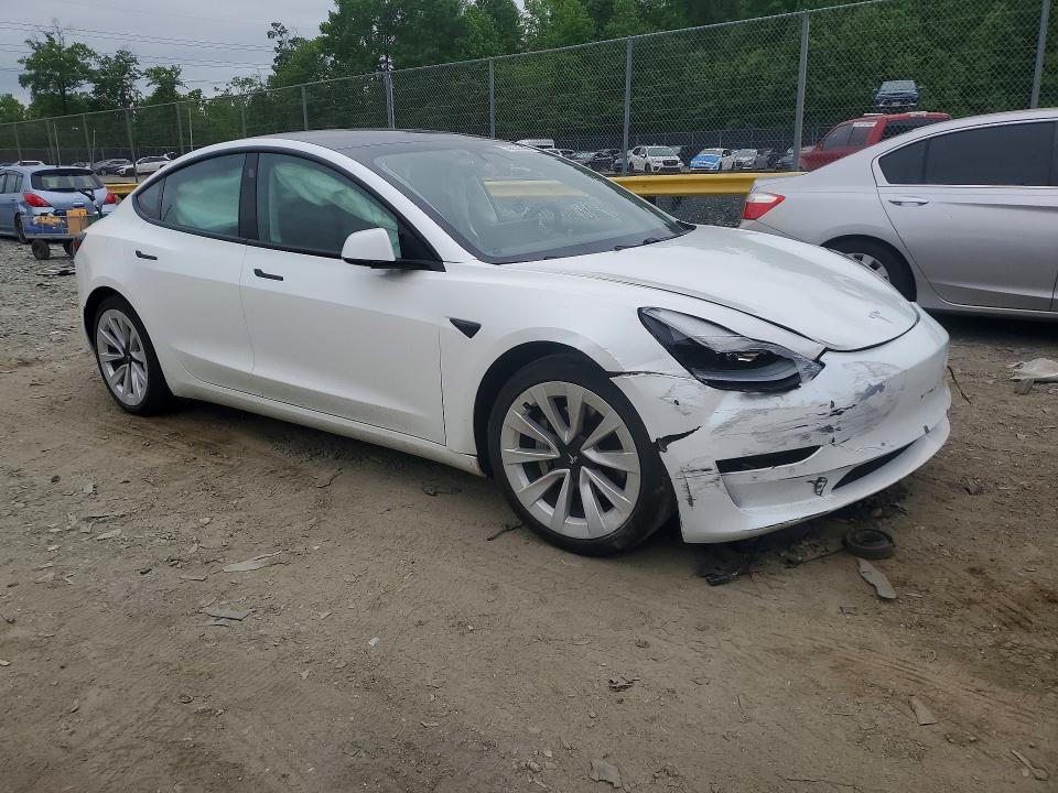 Продажа на аукционе авто 2021 Tesla Model 3, vin: 5YJ3E1EA9MF977828, номер лота: 53835746