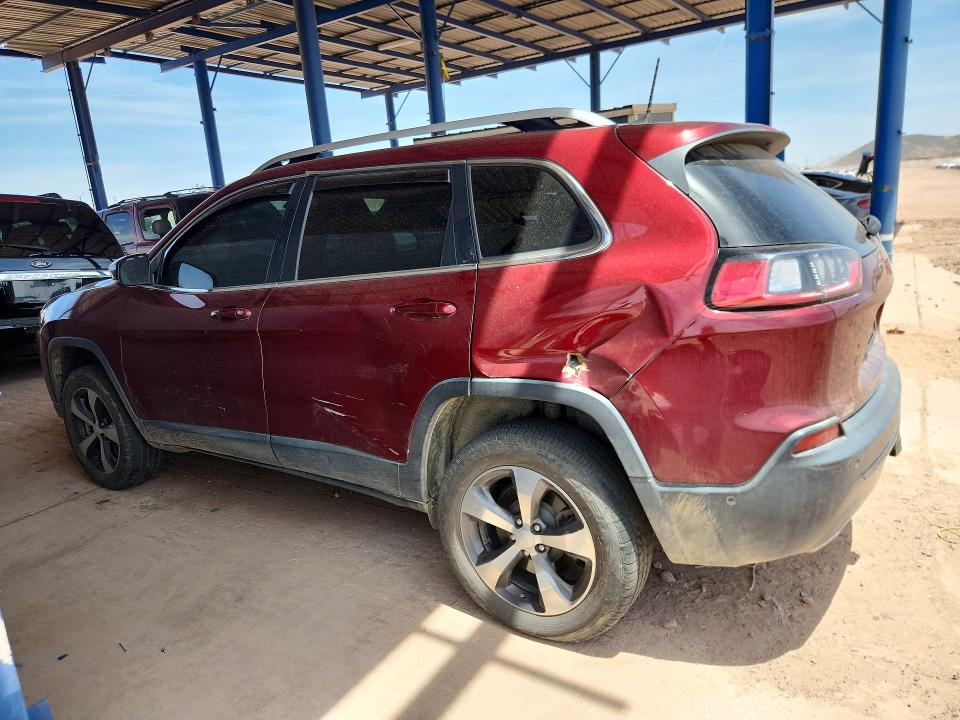 53848526 :رقم المزاد ، 1C4PJMDNXKD224722 vin ، 2019 Jeep Cherokee مزاد بيع