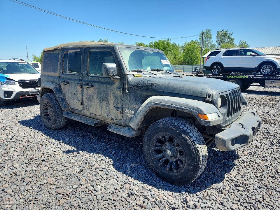 Aukcja sprzedaży 2018 Jeep Wrangler Unlimited, vin: 1C4HJXDG9JW329147, numer aukcji: 52219396