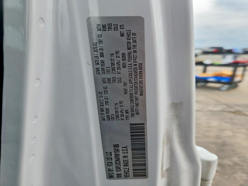 2024 Jeep Wrangler მანქანა იყიდება აუქციონზე, vin: 1C4PJXDN4RW104186, აუქციონის ნომერი: 54506196