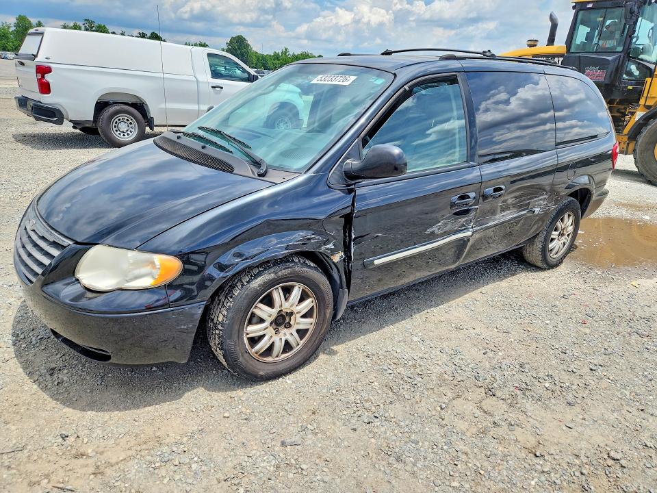 2005 Chrysler Town & Country მანქანა იყიდება აუქციონზე, vin: 2C4GP54L35R202386, აუქციონის ნომერი: 53233726