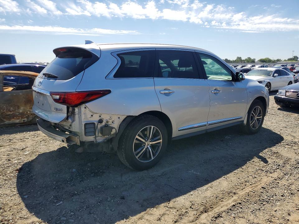 53034096 :رقم المزاد ، 5N1DL0MNXKC552116 vin ، 2019 Infiniti Qx60 مزاد بيع