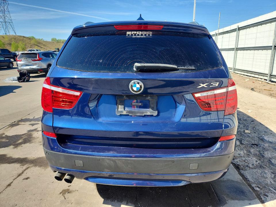 Aukcja sprzedaży 2013 Bmw X3, vin: 5UXWX9C55D0D00108, numer aukcji: 53285636