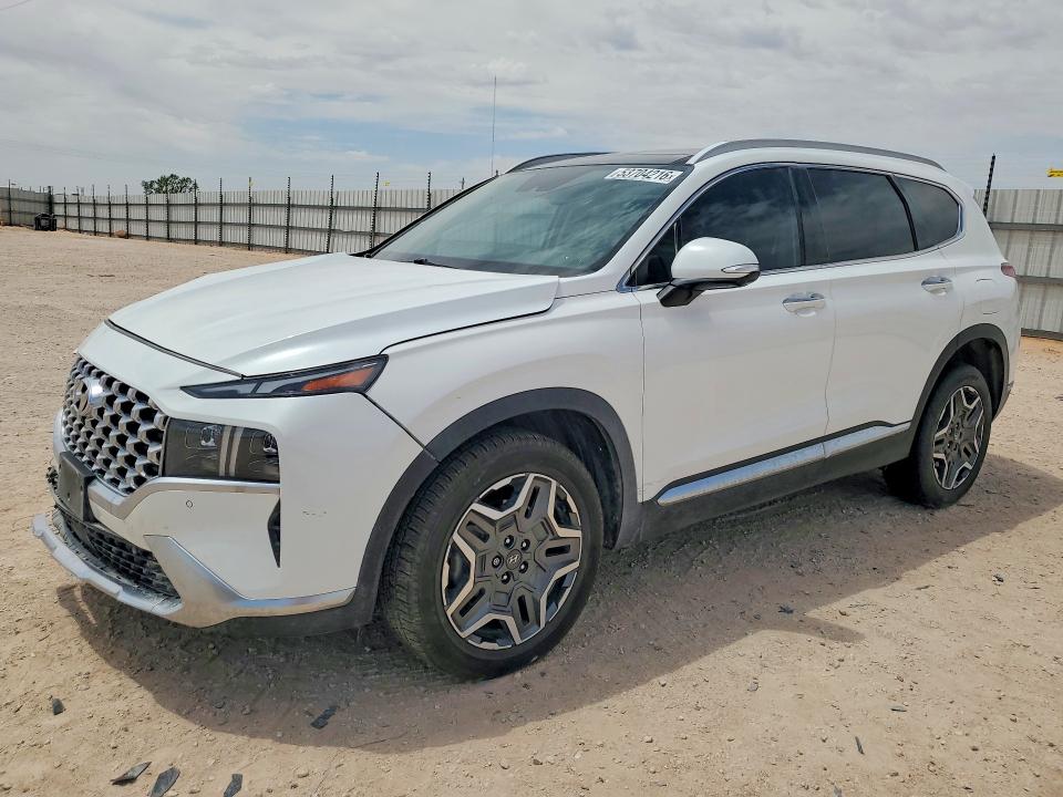 2022 Hyundai Santa Fe მანქანა იყიდება აუქციონზე, vin: KM8S5DA10NU047761, აუქციონის ნომერი: 53704216
