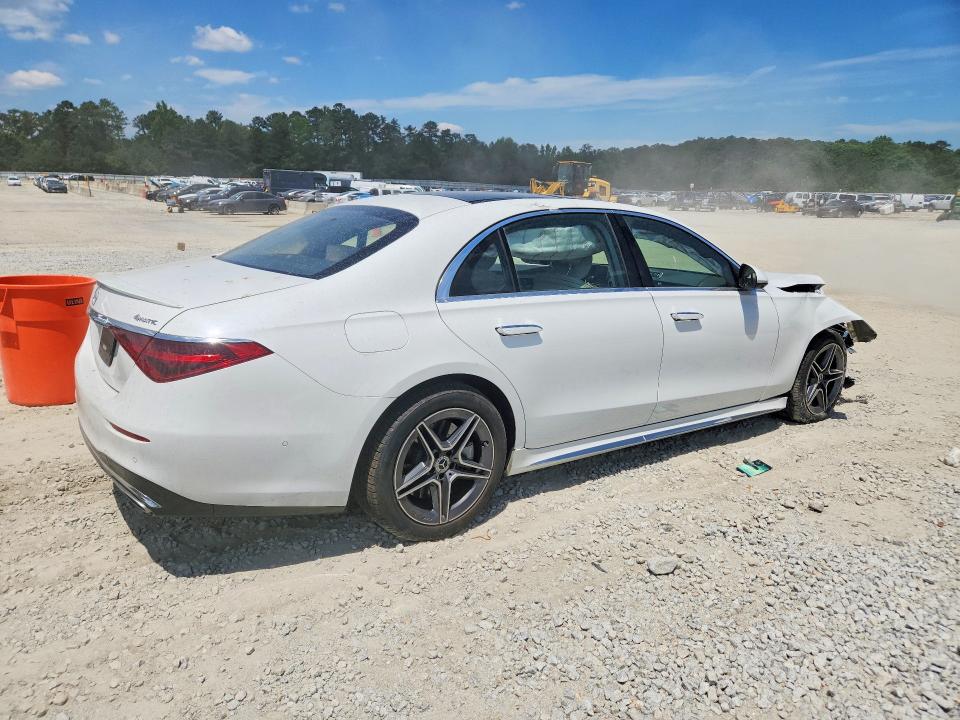 53615986 :رقم المزاد ، W1K6G6KB4RA288058 vin ، 2024 Mercedes-benz S مزاد بيع