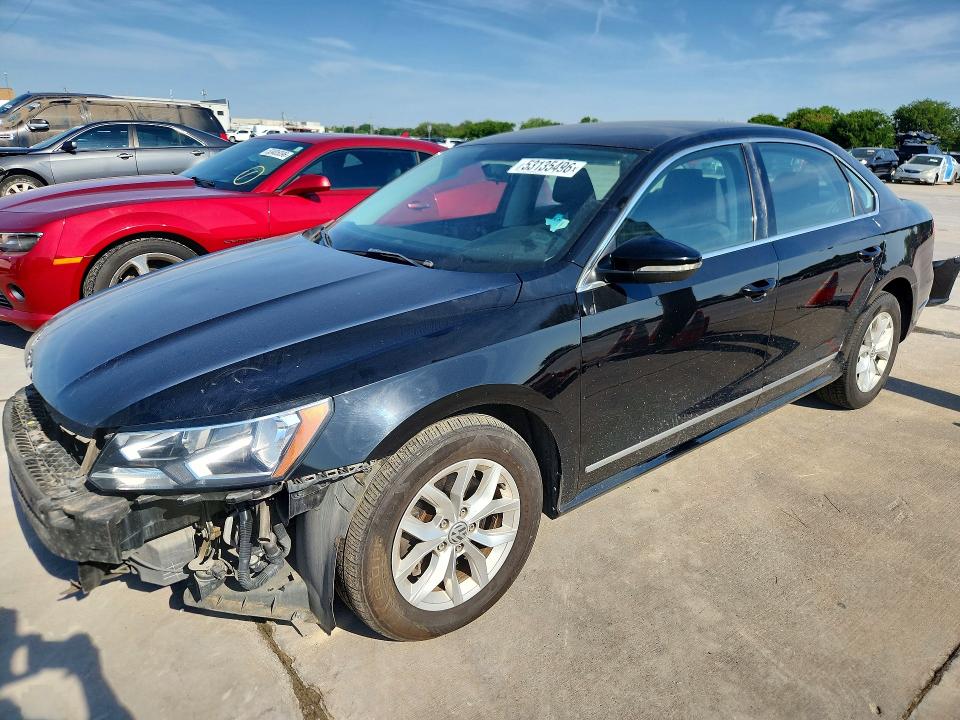 2016 Volkswagen Passat მანქანა იყიდება აუქციონზე, vin: 1VWAT7A33GC057456, აუქციონის ნომერი: 53135496