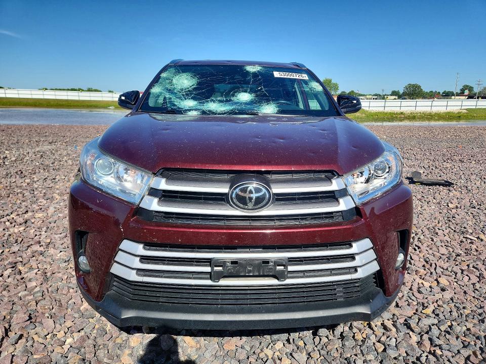 53000726 :رقم المزاد ، 5TDJZRFH1KS953151 vin ، 2019 Toyota Highlander مزاد بيع