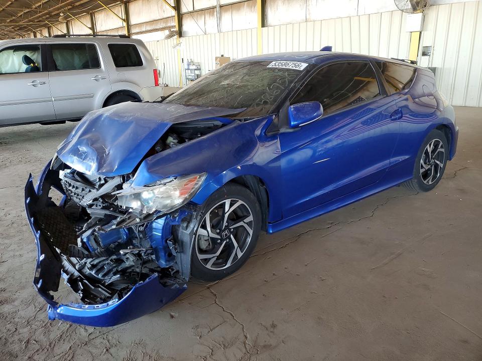 Auction sale of the 2016 Honda Cr-z, vin: JHMZF1D67GS000553, lot number: 53586756