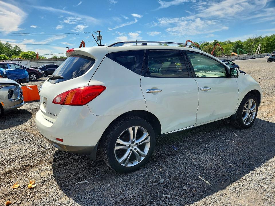 2010 Nissan Murano მანქანა იყიდება აუქციონზე, vin: JN8AZ1MW8AW101241, აუქციონის ნომერი: 55095266