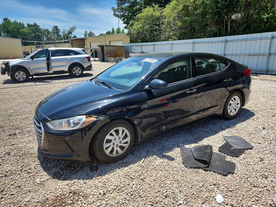 55210906 :رقم المزاد ، 5NPD74LF2JH337827 vin ، 2018 Hyundai Elantra مزاد بيع