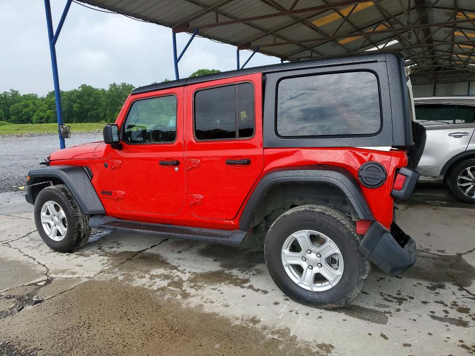 55132026 :رقم المزاد ، 1C4HJXDG0PW501395 vin ، 2023 Jeep Wrangler مزاد بيع