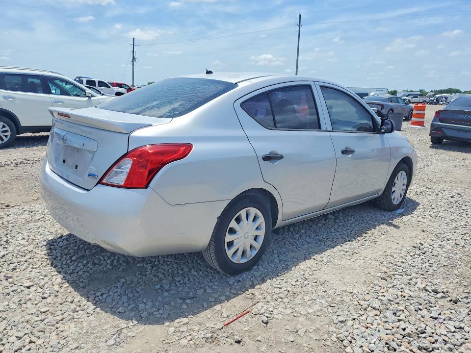 2013 Nissan Versa მანქანა იყიდება აუქციონზე, vin: 3N1CN7AP5DL850088, აუქციონის ნომერი: 53362506