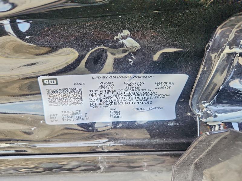 Aukcja sprzedaży 2024 Buick Envista, vin: KL47LCE21RB219580, numer aukcji: 53891386