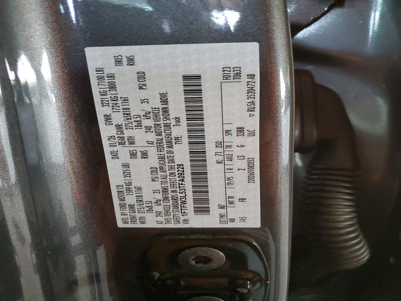 Aukcja sprzedaży 2026 Ford F150, vin: 1FTFW3L53TFA09228, numer aukcji: 54626676