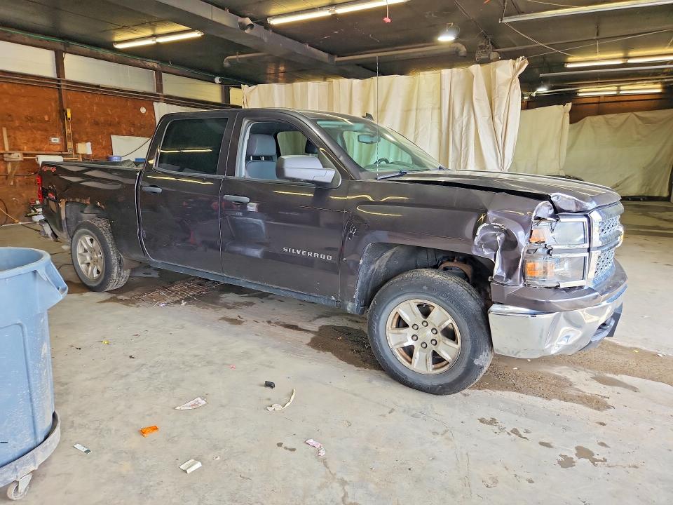 52380276 :رقم المزاد ، 3GCUKREH3EG392991 vin ، 2014 Chevrolet Silverado مزاد بيع