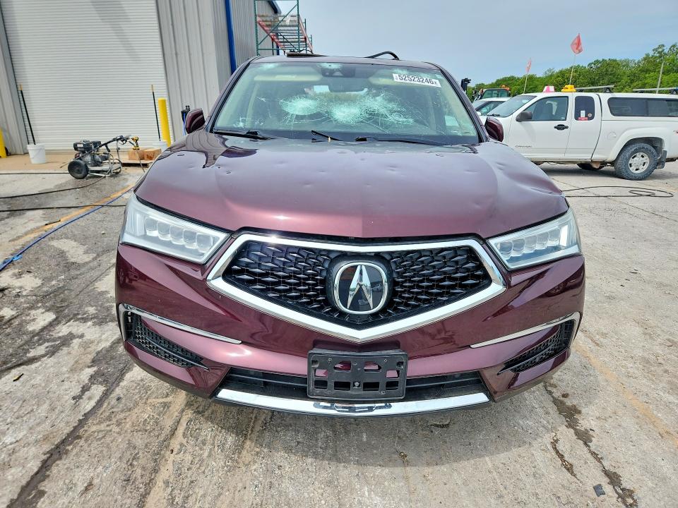 Продажа на аукционе авто 2017 Acura Mdx, vin: 5FRYD4H52HB027601, номер лота: 52523246