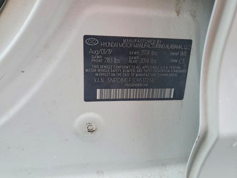 Aukcja sprzedaży 2020 Hyundai Elantra, vin: 5NPD84LF3LH517236, numer aukcji: 52233726