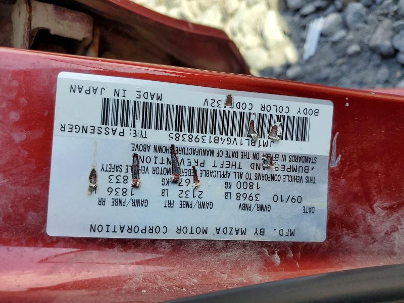 51792866 :رقم المزاد ، JM1BL1VG4B1398385 vin ، 2011 Mazda 3 مزاد بيع