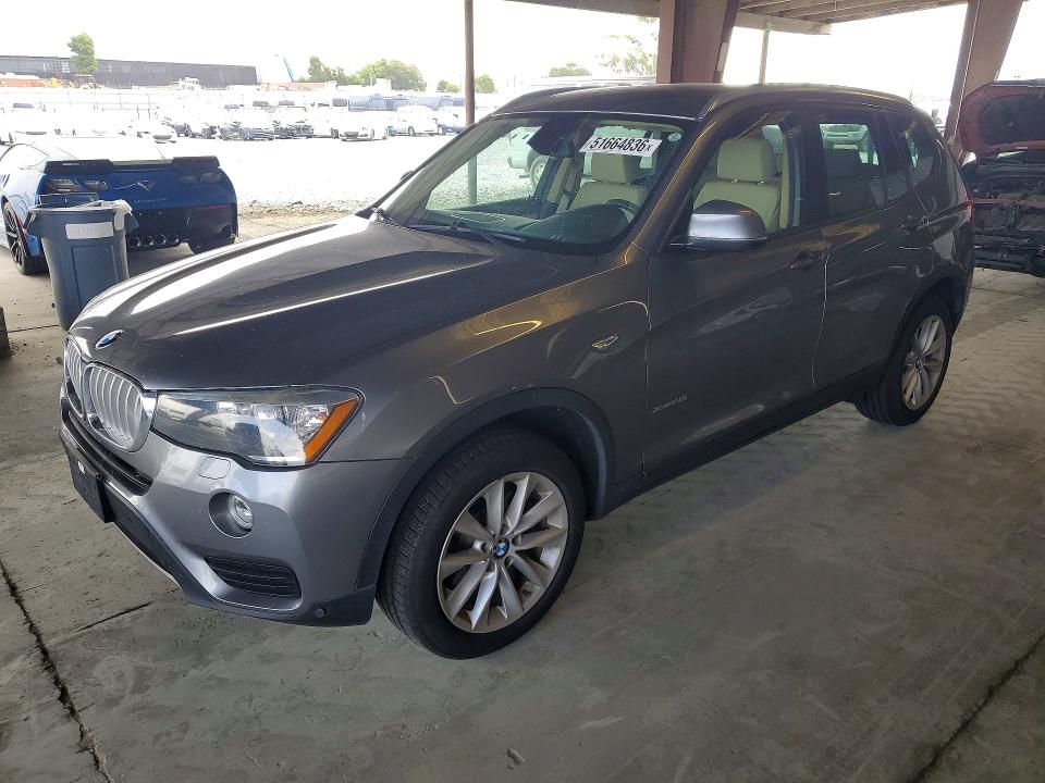 Продажа на аукционе авто 2017 Bmw X3, vin: 5UXWX9C56H0T13615, номер лота: 51664836