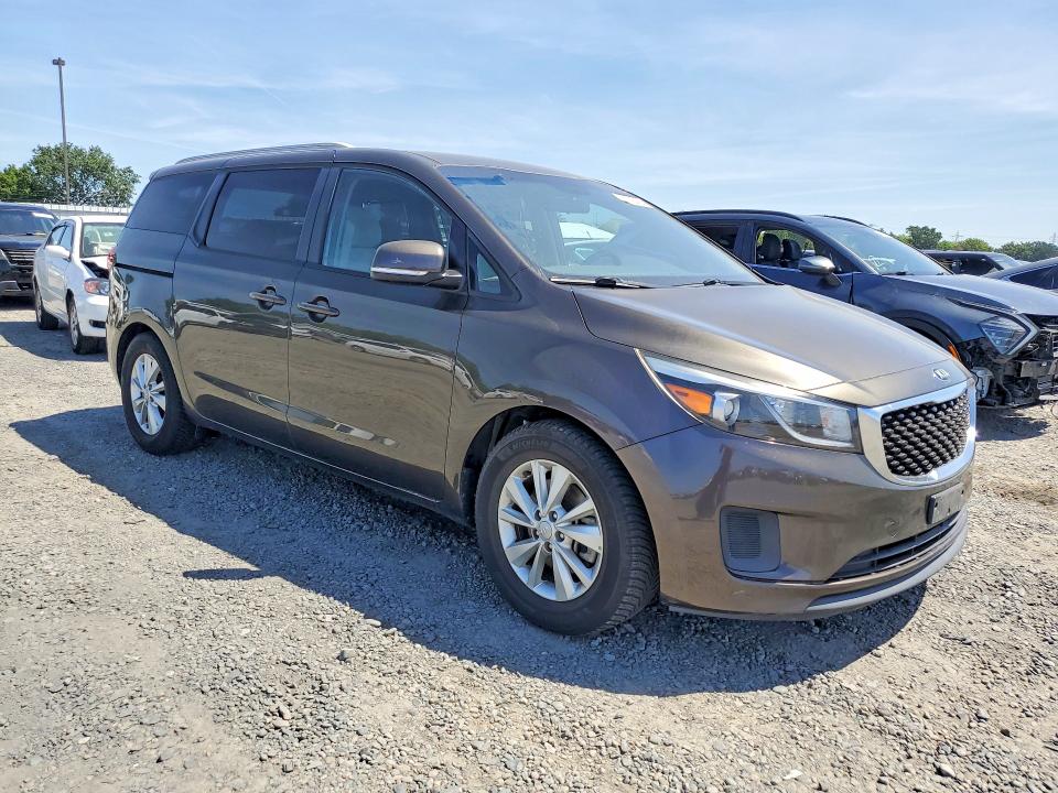 2016 Kia Sedona მანქანა იყიდება აუქციონზე, vin: KNDMB5C18G6151446, აუქციონის ნომერი: 53175416