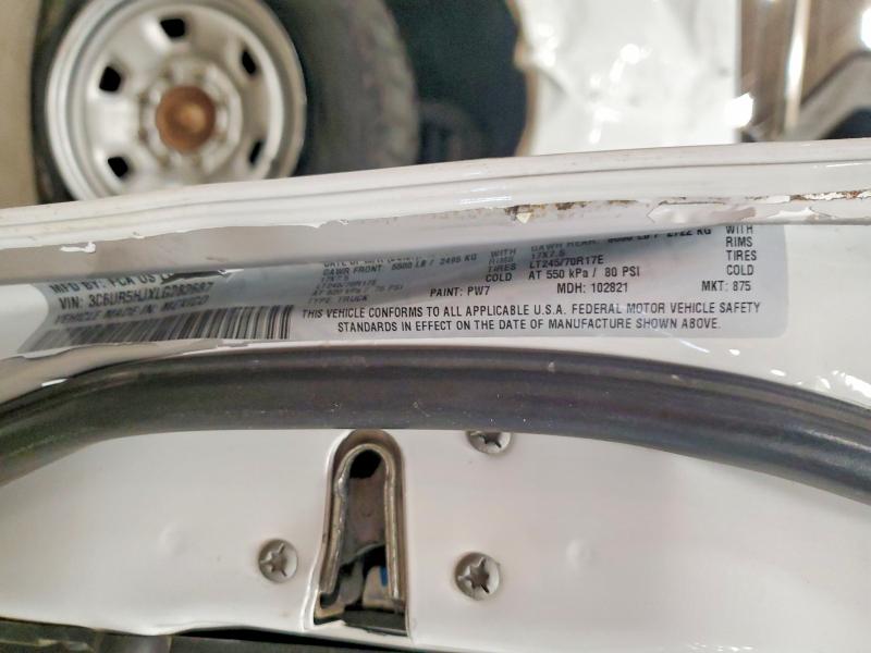 Продажа на аукционе авто 2020 Ram 2500, vin: 3C6UR5HJXLG282687, номер лота: 52897756