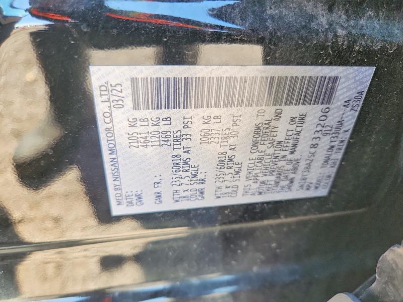 Продажа на аукционе авто 2025 Nissan Rogue, vin: 5N1BT3BA2SC833206, номер лота: 55334826