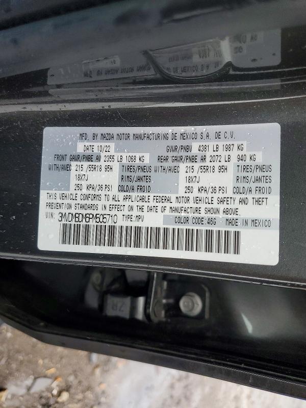 Продаж на аукціоні авто 2023 Mazda Cx-30, vin: 3MVDMBDM6PM505710, номер лоту: 52654656
