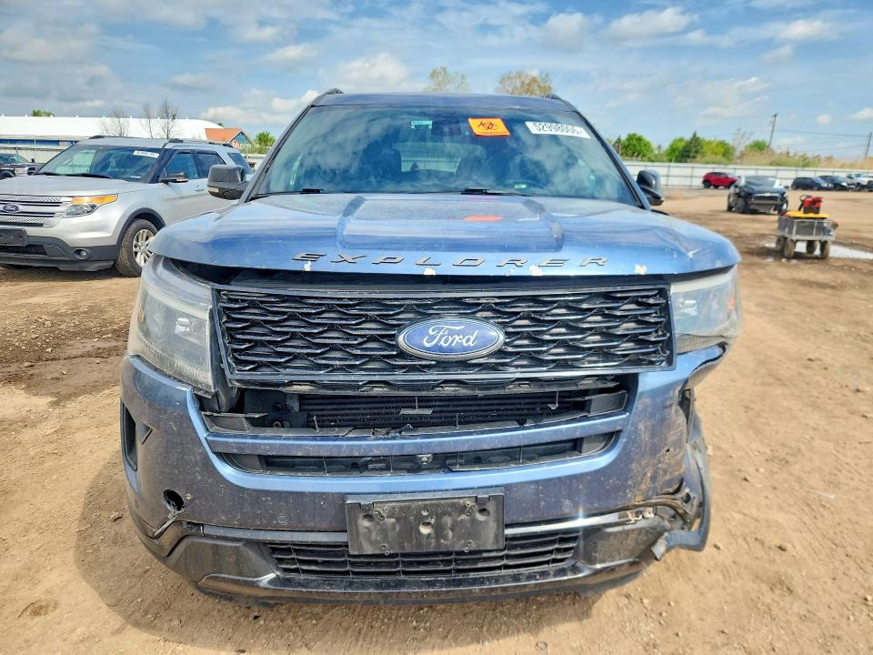 2018 Ford Explorer მანქანა იყიდება აუქციონზე, vin: 1FM5K8GT6JGA53692, აუქციონის ნომერი: 52998006