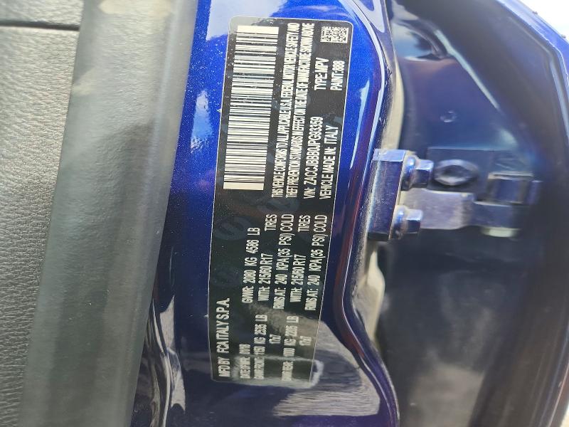 2018 Jeep Renegade მანქანა იყიდება აუქციონზე, vin: ZACCJBBB0JPG93359, აუქციონის ნომერი: 55339916