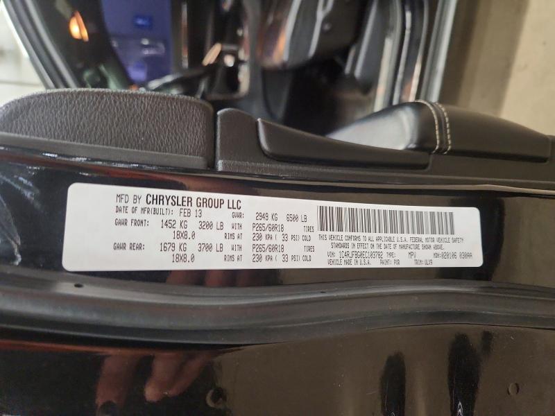 Продаж на аукціоні авто 2014 Jeep Grand Cherokee, vin: 1C4RJFBG0EC103782, номер лоту: 50759816